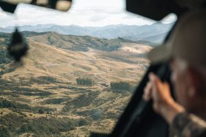 helicopter ride in poronui
